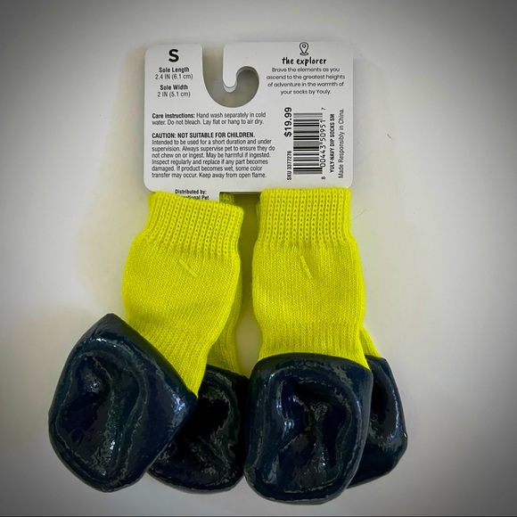 YOULY The Explorer Dog Socks Booties NEW! - Picture 2 of 2